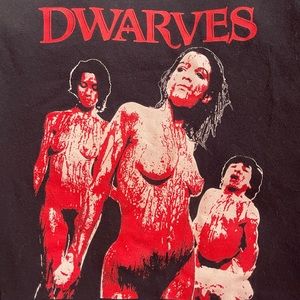 Dwarves Punk NSFW Classic Punk Rock Short Sleeve Tee
